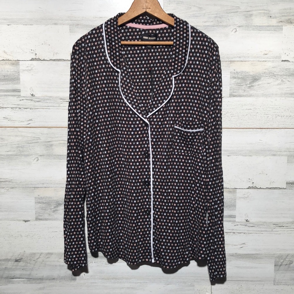 Room service pajama top XXL long sleeve